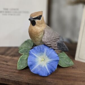 Lenox Fine Porcelain Garden Bird Collection Cedar Waxwing